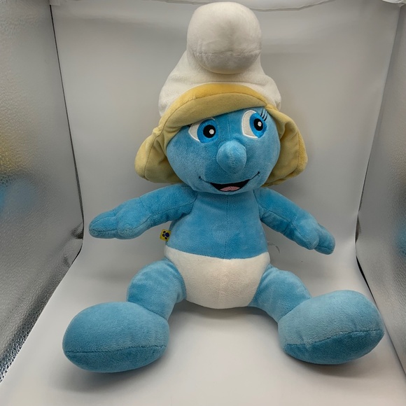 Build-A-Bear The Smurfs Smurfette 16" Plush Stuffed Animal - Picture 1 of 13